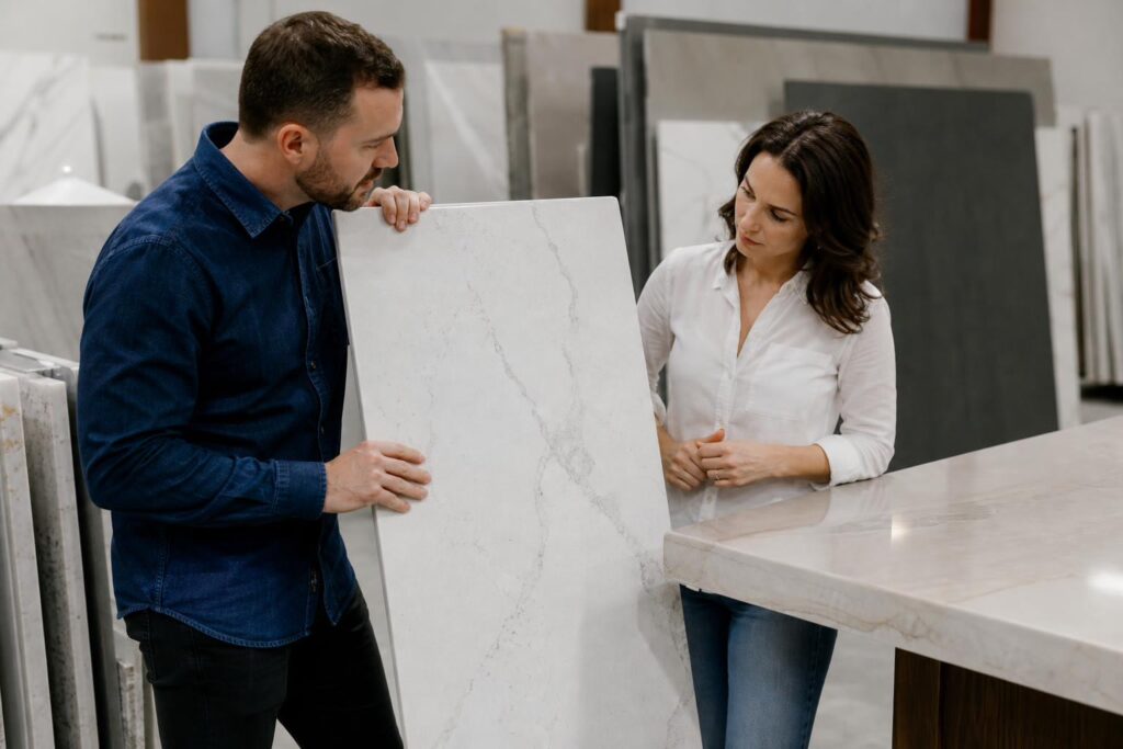 prefab quartz vs slab quartz