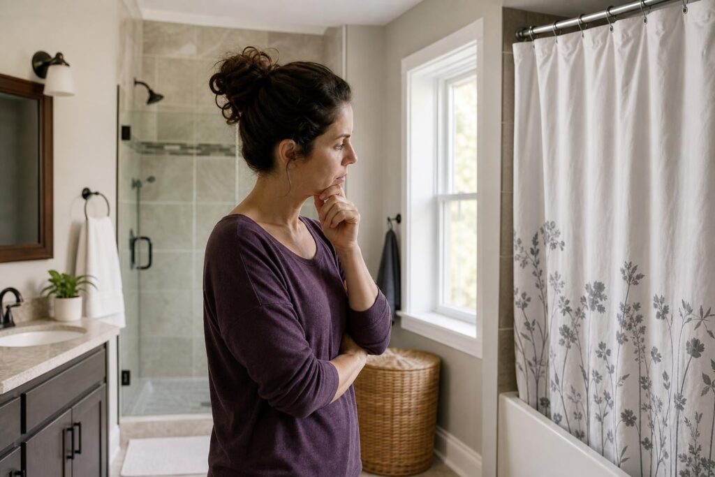 shower doors vs curtains