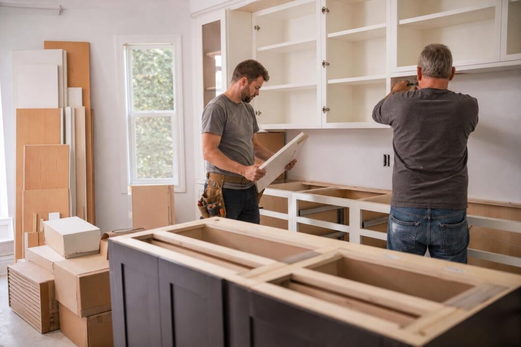 RTA vs assembled cabinets
