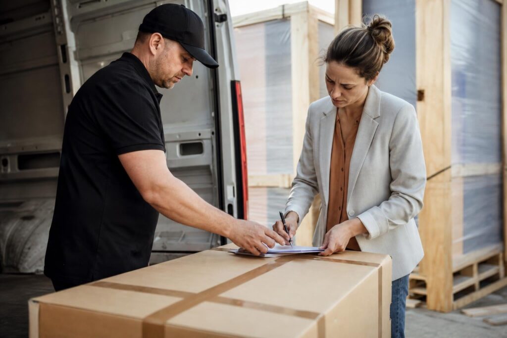 cabinet delivery checklist