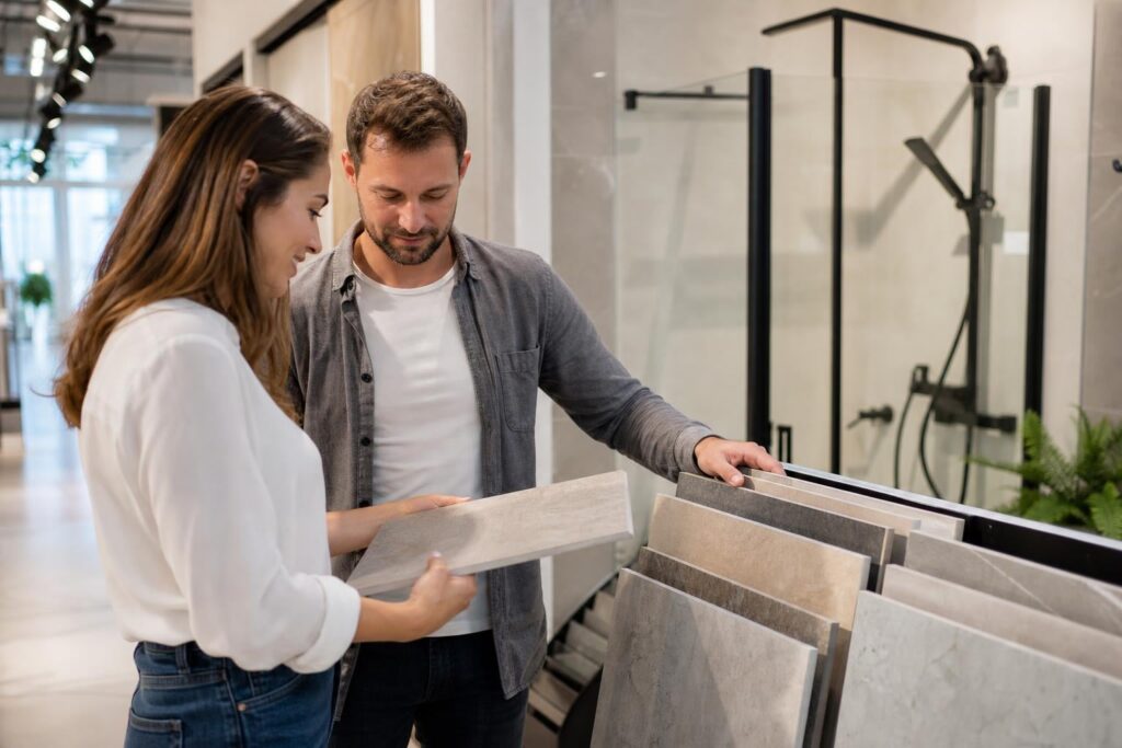 bathroom tile options